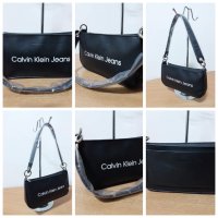 Черна чанта Calvin Klein-SG-T58W, снимка 1 - Чанти - 43107598