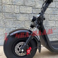 Електрически скутер “ Harley - Davidson “ – 1500W 60V + LCD Дисплей + Преден LED фар тип-2024г, снимка 9 - Мотоциклети и мототехника - 37040345