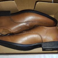 Мъжки официални обувки от естестствена кожа CLARKS №47, снимка 9 - Официални обувки - 44060025
