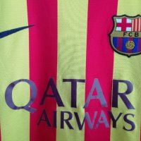 Barcelona Neymar Jr Nike оригинална тениска фланелка Неймар Барселона 2013-2014 Away размер L, снимка 4 - Тениски - 43241118