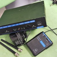 AKG WMS 300 instrumental set висок клас дистанционно за инструмент (Austria) х 2 бр., снимка 1 - Микрофони - 40590478