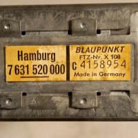 Немско радио за ретро кола Blaupunkt hamburg , снимка 5 - Радиокасетофони, транзистори - 43527065