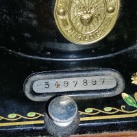 Шевна машина 1905 г, снимка 7 - Антикварни и старинни предмети - 35479617