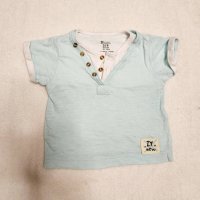 Бебешки к-т за момче 3/6месеца Zara, риза, къси панталонки, блуза , снимка 6 - Комплекти за бебе - 38186202