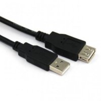 Кабел USB M-USB F 1.5m , снимка 1 - Друга електроника - 40178817