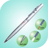 Химикалка с LED фенерче и лазер 3 в 1, снимка 3 - Други - 37732604