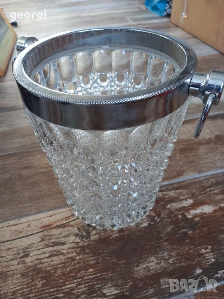 Кристална ледарка шампаниера  1/3, снимка 1