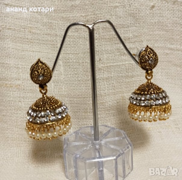 Обеци висящи, камбанки (джумпка) М6, снимка 1