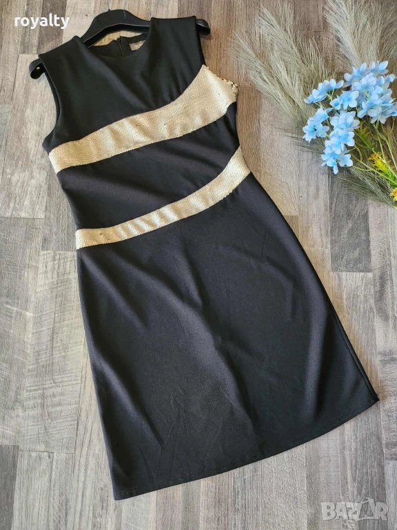 Черна Дамска Рокля Универсален Размер , снимка 1