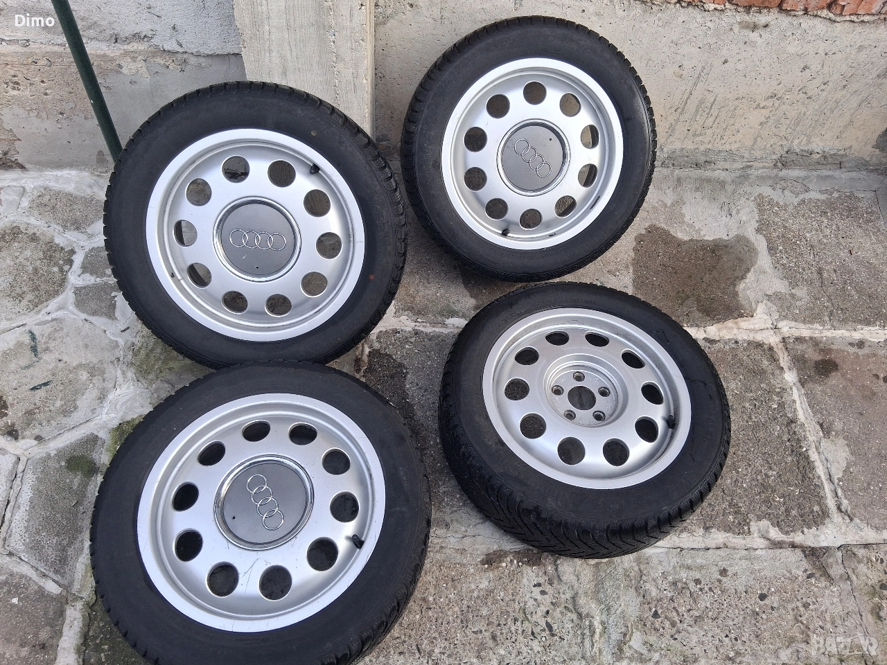 Джанти с гуми 15 5х100, снимка 1