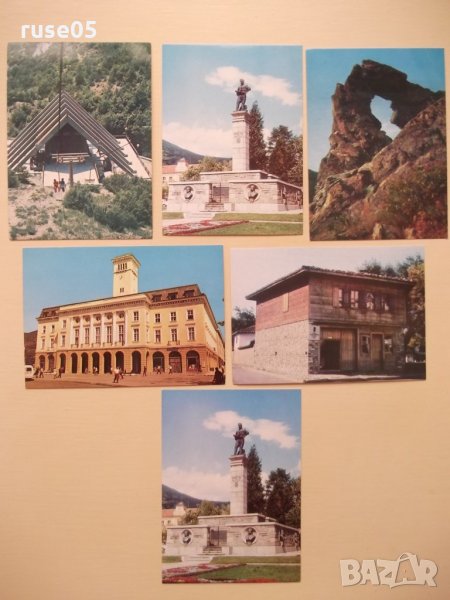Лот от 6 бр. пощенски картички "Сливен"*, снимка 1
