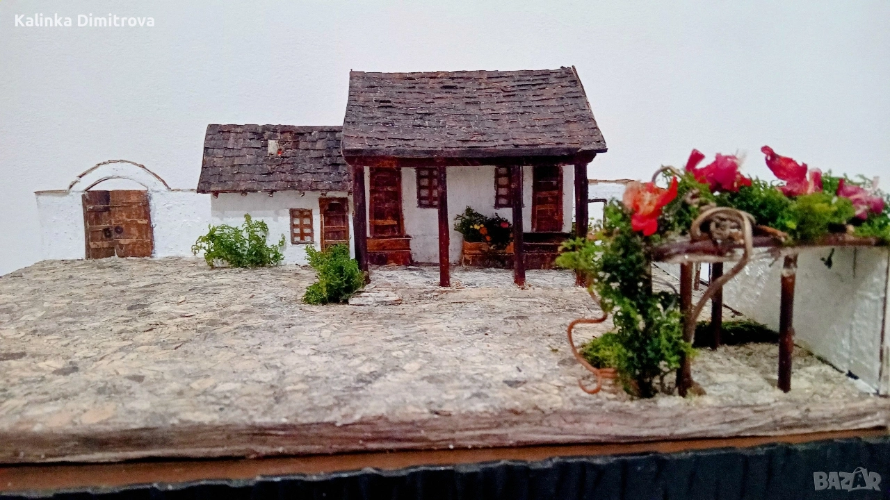 Макет на къща-музей В.Левски в гр.Карлово., снимка 1
