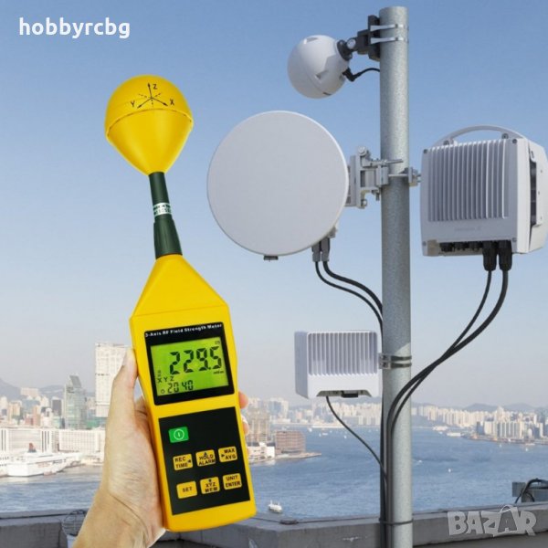Уред за измерване на радиочестотна радиация от 10МHz до 8GHz, снимка 1
