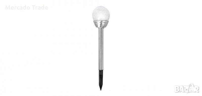 Соларна лампа с редуващи се цветове, 27см , снимка 1