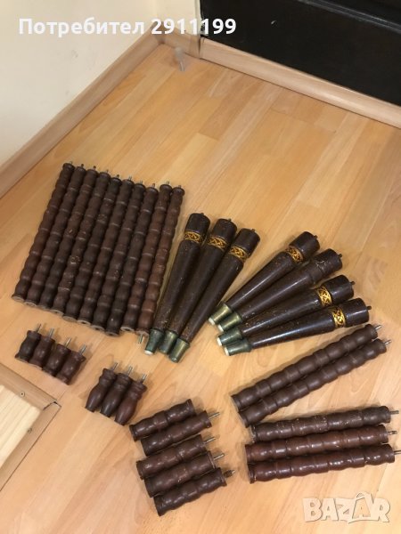 Комплект ( кит) дървени крачета, снимка 1