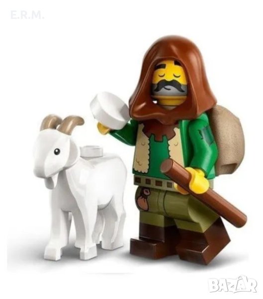 Lego minifigures 71045 - Минифигурки серия 25 GOAT HERDER Пастир с коза , снимка 1