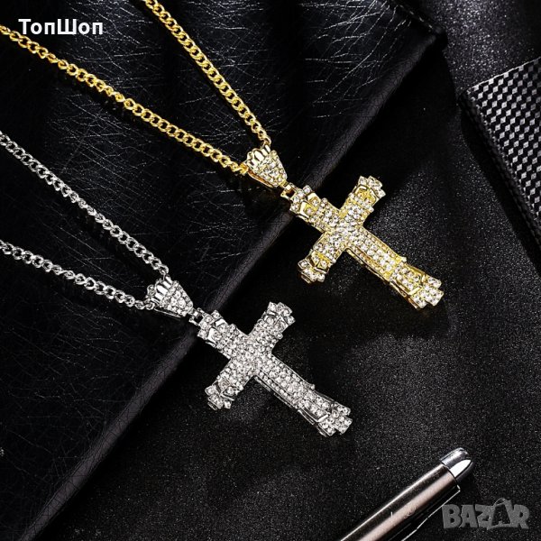 Хип - Хоп кръст / Hip Hop Cross - Бижу, снимка 1