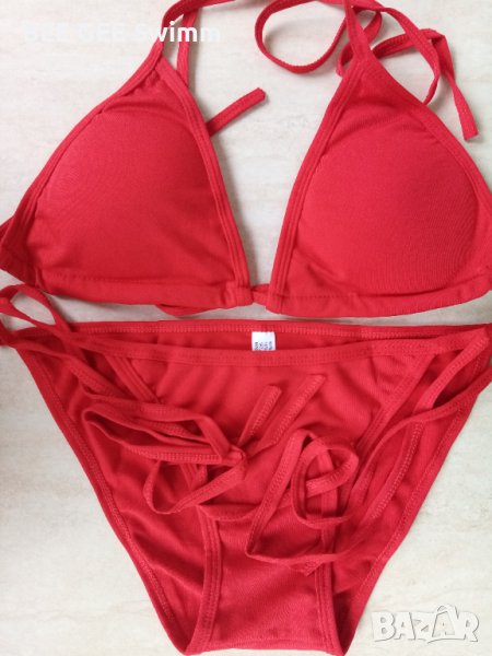 Дамски бански с връзки , снимка 1