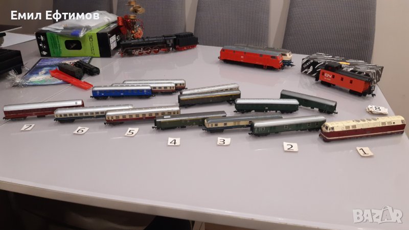 Пътнически вагони, Fleischmann, Roco, Lima, Schchit, Liliput, Trix мащаб N, снимка 1