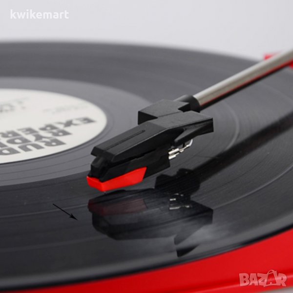 Доза за грамофон с игла стерео + подарък грамофонна плоча, снимка 1