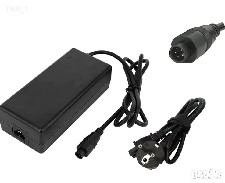 Зарядно Fischer 36V 48V 2A 3A пет пина, снимка 1