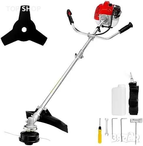 Нов Мощен градински тример за трева с 3T нож поддръжка на двор градина, снимка 1