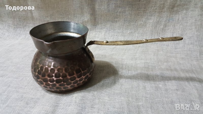 Ковано медно джезве, снимка 1
