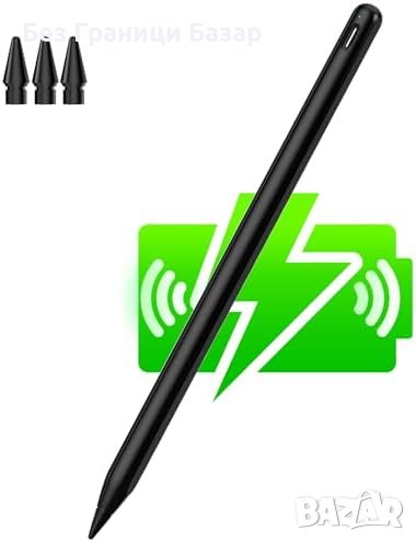 Нов Безжичен Стилус за iPad USB-C Зареждане, Блутут, снимка 1