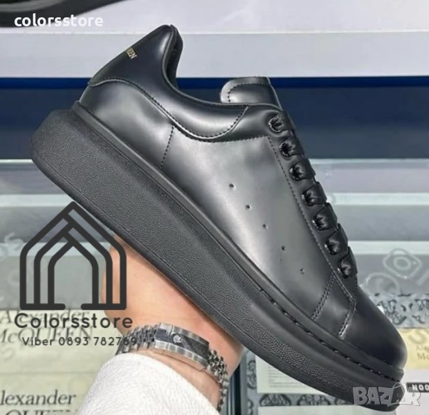Мъжки черни кецове Alexander McQueen/BR232s, снимка 1