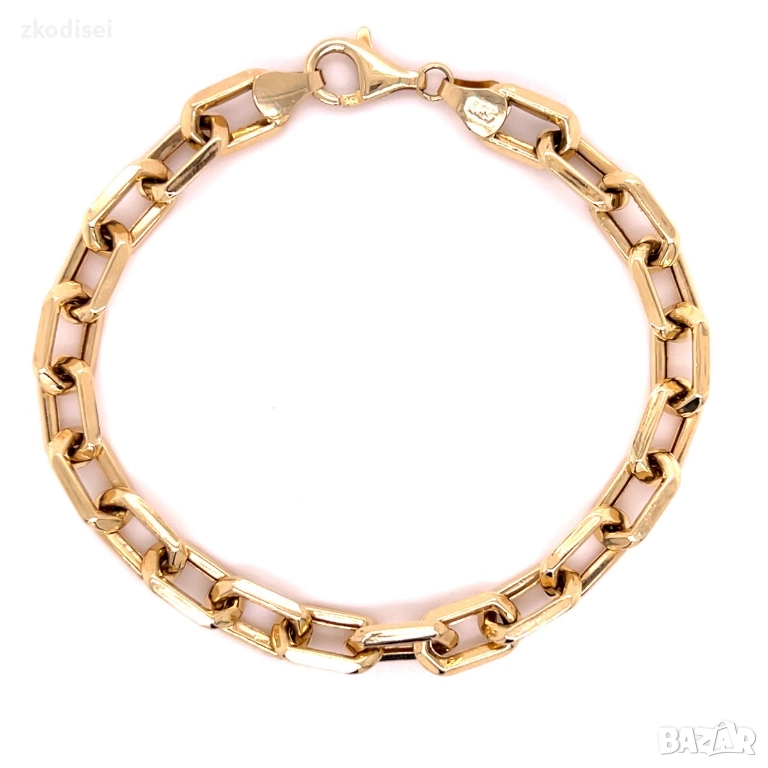 Златна дамска гривна 7,64гр. 18,5см. 14кр. проба:585 модел:36319-6, снимка 1