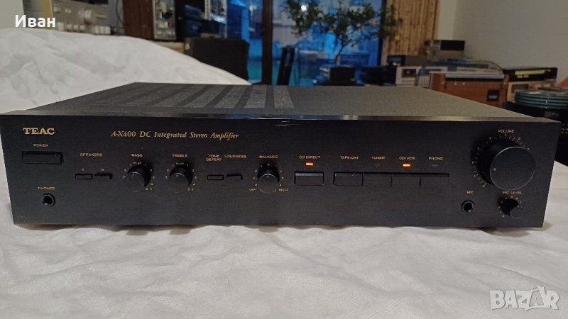 УСИЛВАТЕЛ TEAC A-X400, снимка 1