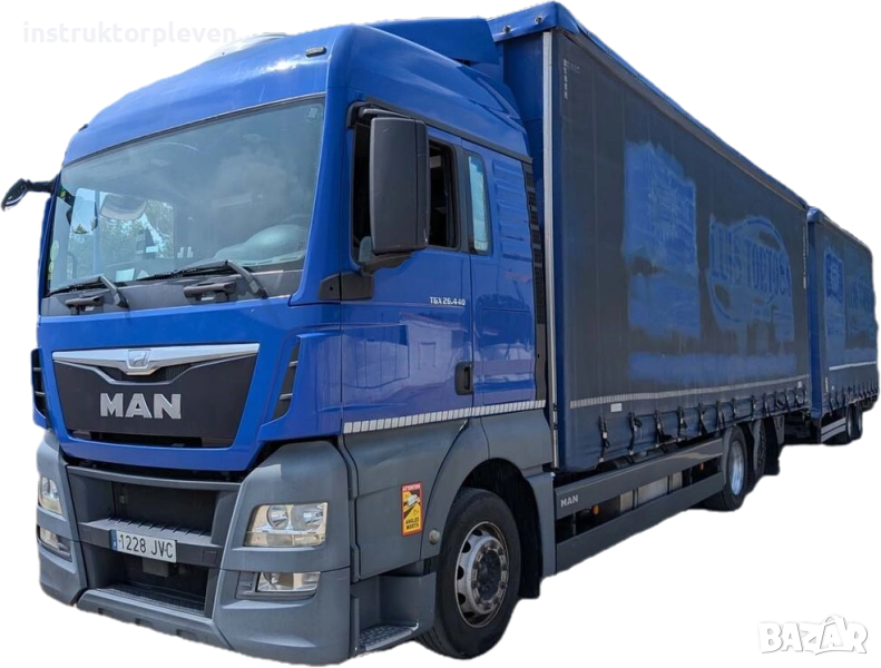 Ново !!! Шофьорски курсове на Камион MAN TGX  EURO 6 - Автоматик, снимка 1