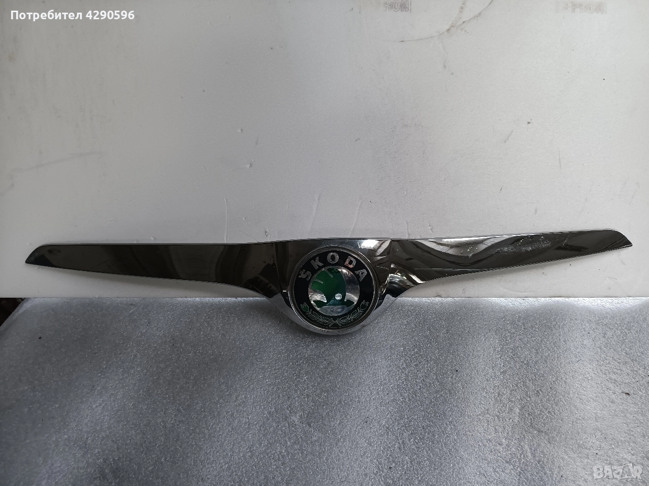 Лайсна капак решетка за Skoda Fabia / Roomster 5J0853633 / Фабия / Румстър , снимка 1