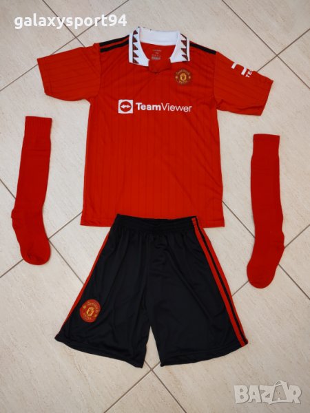 Мъжка тениска + Шапка Левски / Цска / Манчестър Роналдо С,М,Л,ХЛ 2022/23г Ново, снимка 1