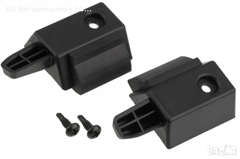 7701479153  Комплект водачи за щора на багажник, Renault, Clio II, Megane 2, Черен, снимка 1