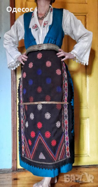 Автентичн Добруджанска женска носия , снимка 1