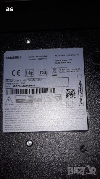 Samsung ue32t4002ak на части, снимка 1