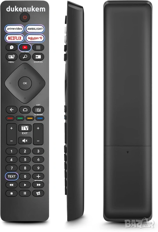 Универсално дистанционно за Philips TV с Ambilight бутон, LED, OLED и 4K UHD, снимка 1