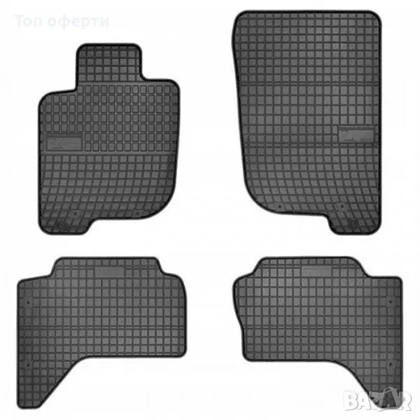 Гумени стелки Frogum съвместими с Mitsubishi L200 IV 06-15, снимка 1