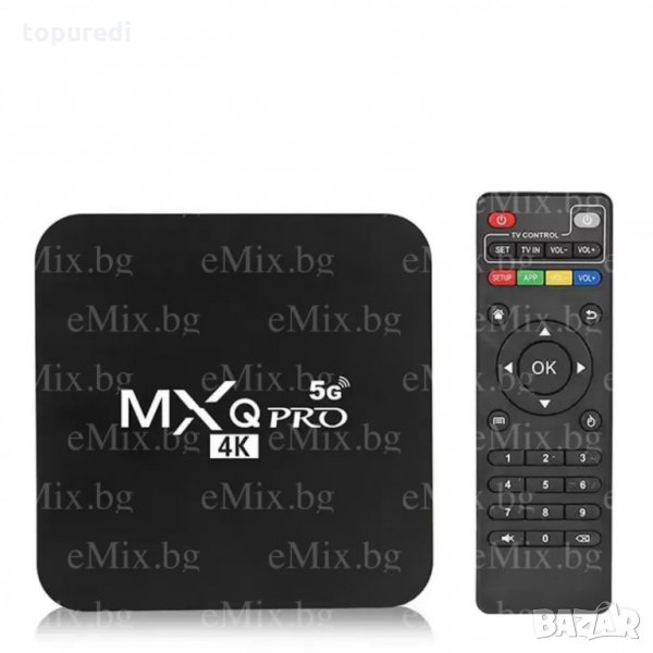 УСТРОЙСТВО ЗА СМАРТ ТЕЛЕВИЗОРИ TV BOX MXQ PRO 4K, снимка 1