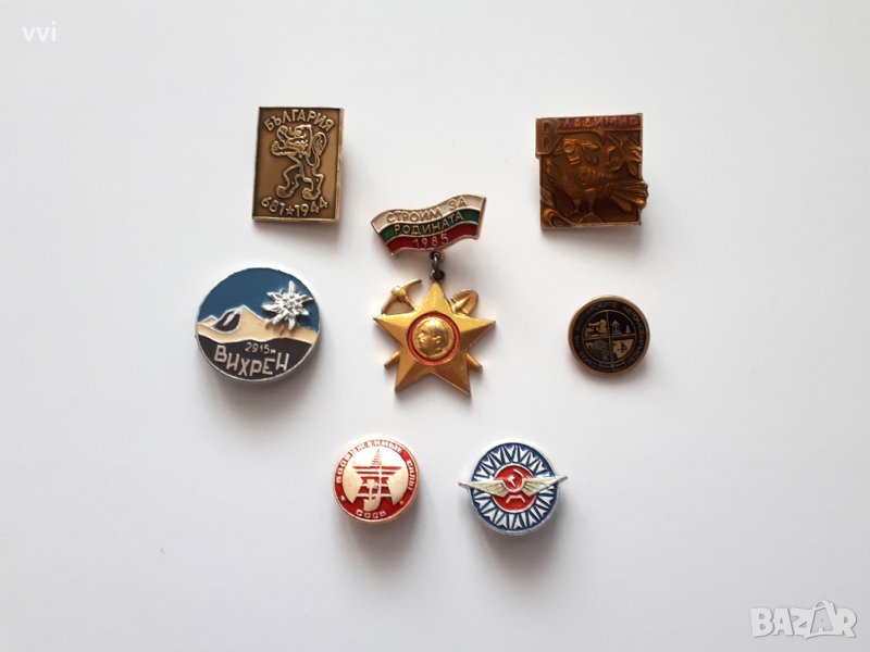 Лот значки 7 броя, снимка 1