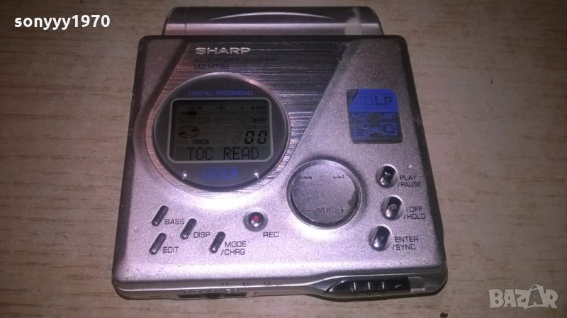 sharp minidisc recorder md-mt99h/s-внос холандия, снимка 1