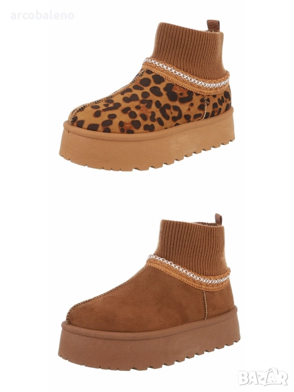 Зимни дамски боти, 2цвята , снимка 1