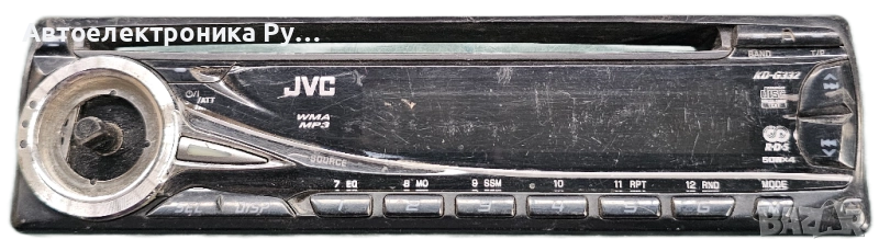 JVC KD-G333 РАДИО CD ПЛЕЙЪР ГЛАВНО УСТРОЙСТВО, снимка 1