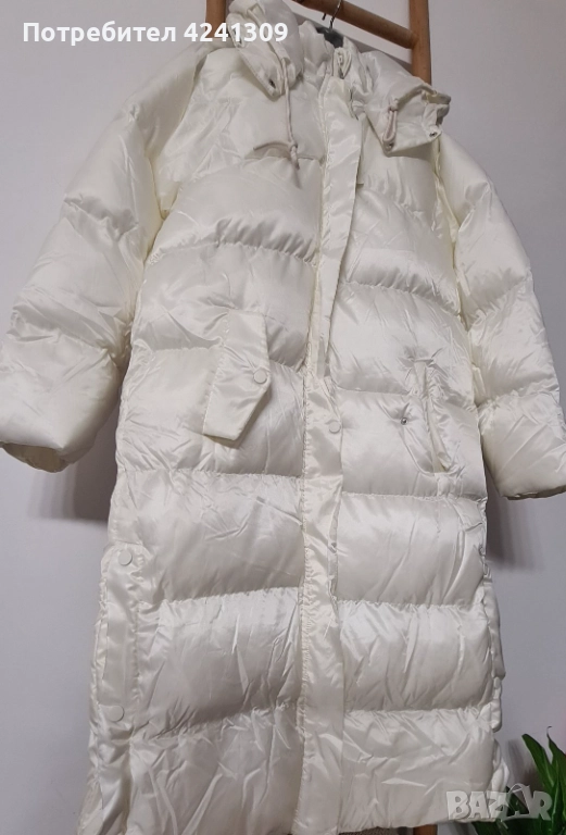 Дамска шуба с качулка - нова, снимка 1