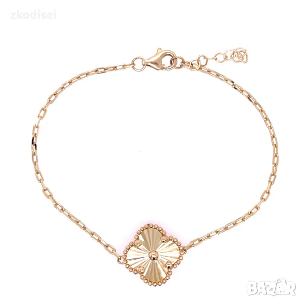 Златна дамска гривна Van Cleef & Arpels 3,60гр. 18см. 14кр. проба:585 модел:29438-4, снимка 1