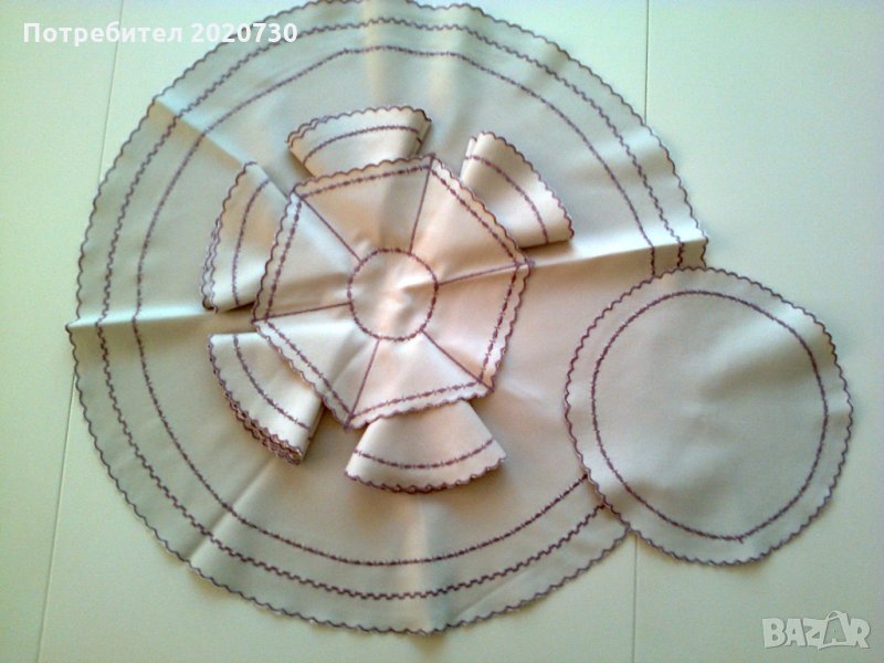 Комплект за сервиране - уникална ръчна изработка, снимка 1