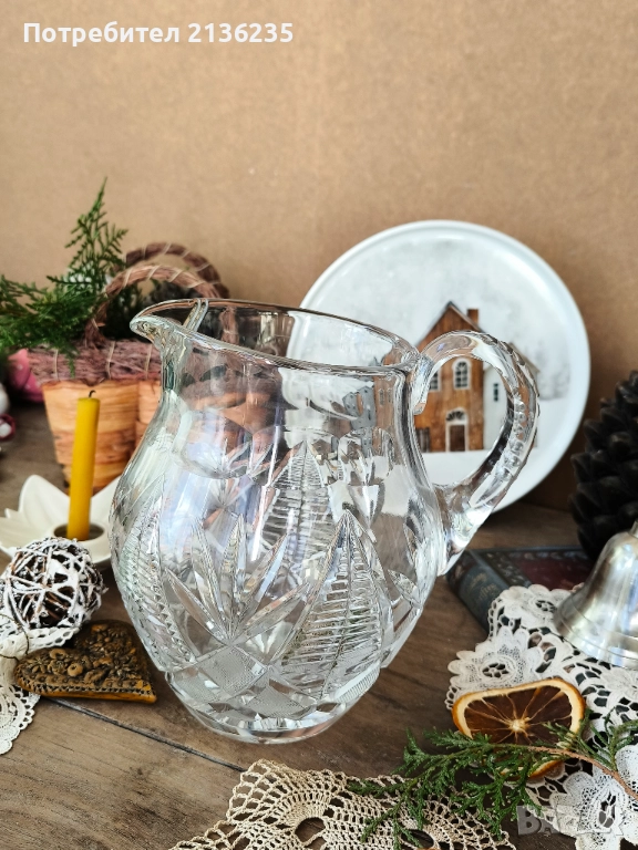 Кристална кана, снимка 1