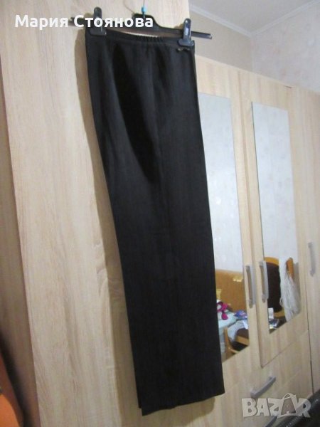 ЧЕРЕН ДАМСКИ ПАНТАЛОН - 48 мярка, снимка 1