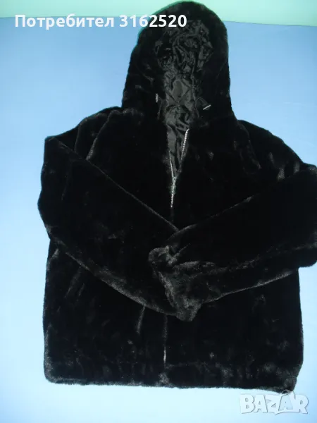 Черно яке с качулка, снимка 1